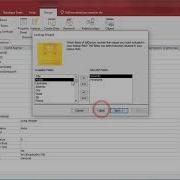 Access Using The Query Wizard