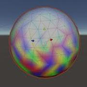 Procedural Planet Generation Fibonacci Sphere Tessellation