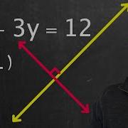 Find Equation Of Line Perpendicular To A Line Through A Given Point
