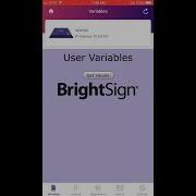 BrightSign Training 4 4 1 BrightSign App IOS Overview