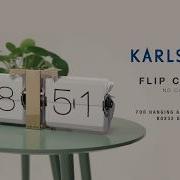 Karlsson Flip Clock No Case