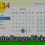 Rails 7 134 Date Range Picker