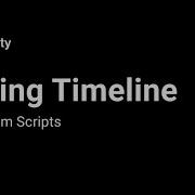 Using Timeline Custom Scripts