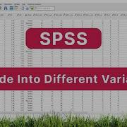 SPSS Recode Into Different Variables Nasıl Yapılır