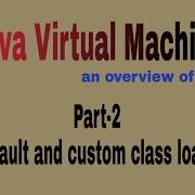 JVM Part 2 Default Class Loader And Custom Class Loader In Detail