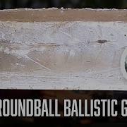 Круглый патрон против баллистического геля Redneck Muzzleloader Science