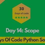 HackerRank Day 14 Scope Problem Solution In Python 30 Days Of Code Problems Solutions
