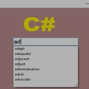 C Autocomplete Textbox From Mysql Database