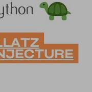 Collatz Conjecture Visualization With Python Turtle Gui
