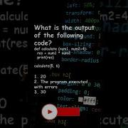 How To Create A Function With Two Variables Overwrite Variable Python Python Quiz