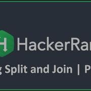 String Split And Join HackerRank Solution In Python