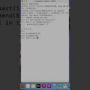 Python Short Video Insert Elements In An Array Shorts