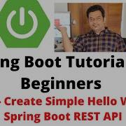 Spring Boot Tutorial For Beginners 13 Create Simple Spring Boot REST API Hello World