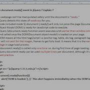 WHAT IS DOCUMENT READY EVENT JQUERY