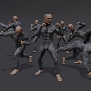 Combat Bare Fists Animset Showcase