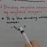 Dividing Integers Using Counters And Patterns For Class Eight