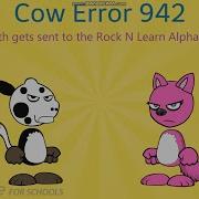 Cow Error 942
