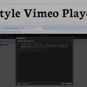 How To Embed And Customize A Vimeo Player In Webflow Without Ads