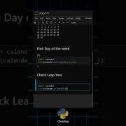 Python Calendar Library Tips