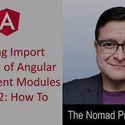 Moving Import Location Of Angular Component Modules To Root Library Level How To