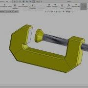C Clamp Design And Assembly In Solidworks