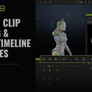 Motion Clip Editing Basic Timeline Features IClone 8 Tutorial