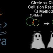 Circle Vs Circle Collision Response Three Methods
