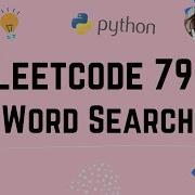 Word Search LeetCode 79 Python 3 With Backtracking Easy To Understand