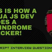 Palindrome JS Ninja Way JavaScript Tutorial Interview Questions 1