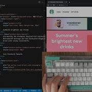 ASMR Programming Starbucks Home Page No Talking