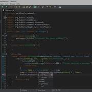 Minecraft Broadcast Plugin BukkitAPI Java Speedcode
