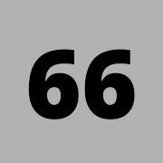 66 Second Countdown Timer White Screen With Sound Effect