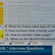 Oracle Interview Question Index Related Questions