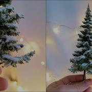 How To Make A Miniature Christmas Winter Tree