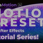 3 Use The Javascript Engine Motion Presets For After Effects MegaMotion Video Tutorial