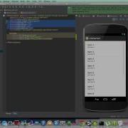 Android Studio Simple Listview Development Tutorial