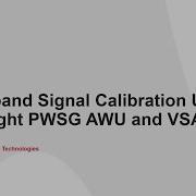 PathWave Signal Generation Desktop Advanced Waveform Utility For Wideband Calibration Demo