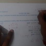 GATE CSE 2006 Q C PROGRAMMING Data Structure GATE Insights Version CSE