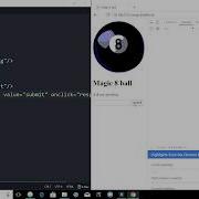 Making A Magic 8 Ball With CODE