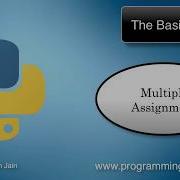 Introduction To Python Programming 21 Multiple Assignment