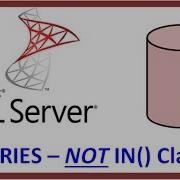 SQL Server Query Table Record Data Via TSQL NOT IN Clause NOT IN A B C