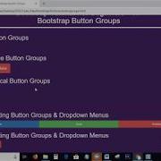 Bootstrap Tutorial For Beginners 16 Bootstrap Button Groups Button Group Classes In Bootstrap