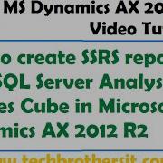 45 How To Create SSRS Report From SQL Server Analysis Services Cube In Microsoft Dynamics AX 2012 R2