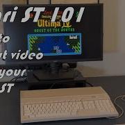 Получение видеовыходов с Atari ST Atari ST 101