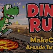 MakeCode Arcade Dino Run Tutorial Endless Runner Game