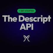 Как создать API ключи в Descript