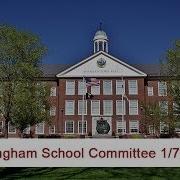 2019 01 07 Hingham School Committee