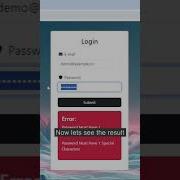 Password Lowercase Validation Using Javascript And Regex Reactjs Javascript Formvalidation