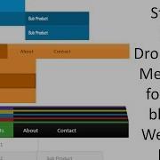 Create Multilevel CSS Drop Down Menu Without Java Script Code
