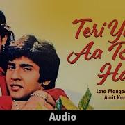 Teri Yaad Aa Rahi Hai Lata Mangeshkar Amit Kumar Love Story R D Burman